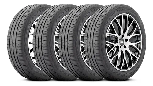 Kit 4 Pneus 185/60R15 Continental EcoContact 6 88H Aro 15 Kit 4 Pneus 185/60R15 Continental EcoContact 6 88H Aro 15