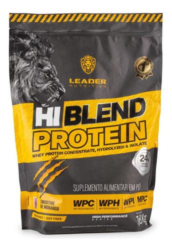 Hi-blend Protein Leader Nutrition 1,8 Kg+brinde Coqueteleira