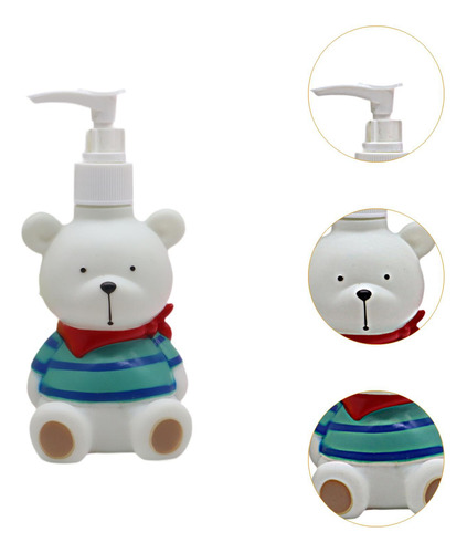 Lindo Dispensador De Jabón De Manos Con Forma De Animal Oso