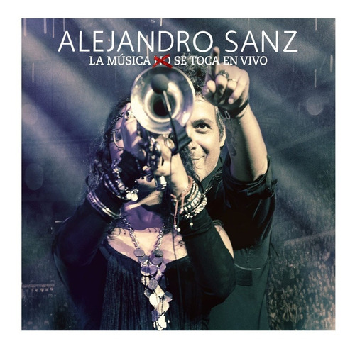 Imagen 1 de 1 de Alejandro Sanz La Música No Se Toca En Vivo Cd + Dvd