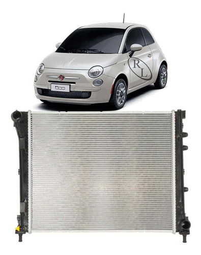 Radiador Fiat 500 1.4 2010 2011 2012 2013 2014 2015 2016 17