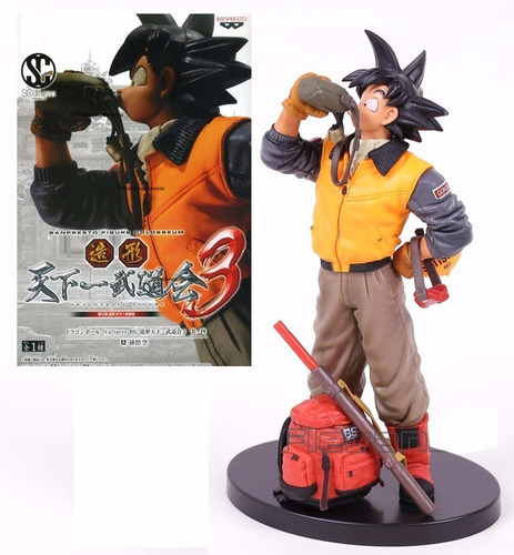 Goku Cantimplora Dragón Ball Super Banpresto + Obsequio