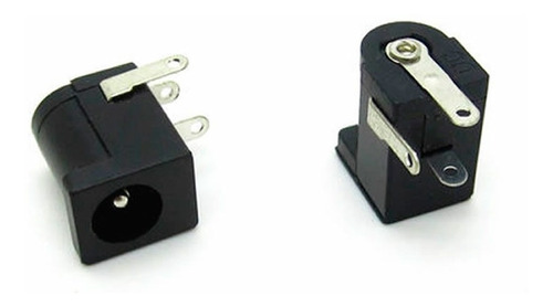 10 X Conector Jack P4 Fêmea Para Fontes C/plug P4 2.1mm