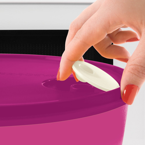 Recipiente Para Microondas Tupperware Cristal Flash 2l
