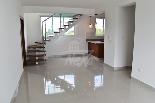 Imagen 4 de 30 de Hermoso Pent-house Con Jacuzzi En Residencial Con Áreas Sociales Aut. Duarte Santiago (hfa-244)