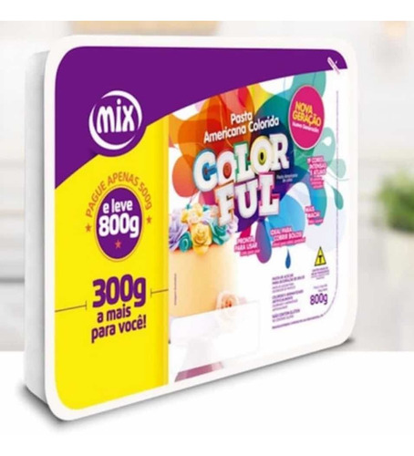 Imagen 1 de 2 de Pasta Americana Mix Color
