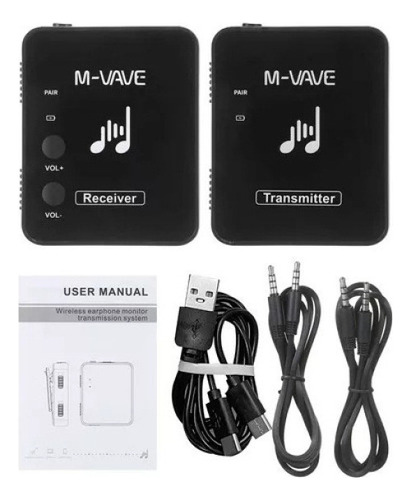 - Transmisor Y Receptor De Monitor Inalámbrico M-vave Wp-10
