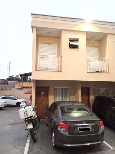 Imagem 2 de 18 de Sobrado Em Condomínio Fechado Com Garagem Privativa - So0635