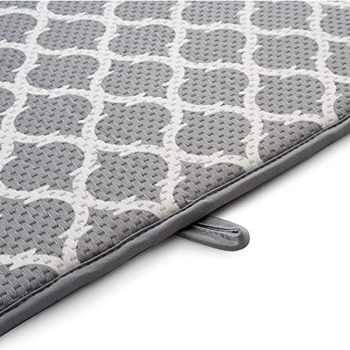 Srenta Estera De Secado De Platos De Microfibra De 18.0 X 16