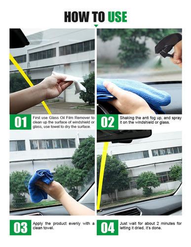 Spray A Prueba De Lluvia Para Vidrios De Automóviles Para Pa