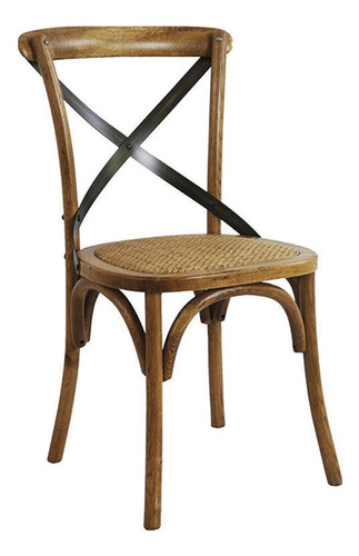 Silla De Comedor Tradition Réplica Crossback Fierro Acasa Estructura De La Silla Marrón Variación Tamaño Único Café Claro