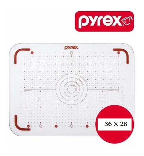 Tabla De Picar  Pyrex Basics 28 X 36 Cm Vidrio Templado