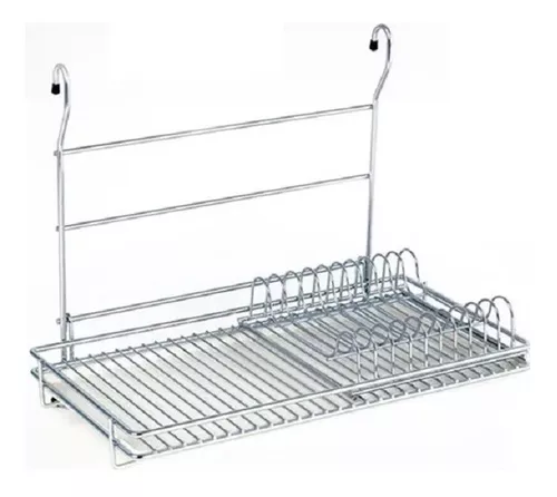 ESCURREPLATOS ACERO INOX. DE 50 CON VIERTEAGUAS STOCK