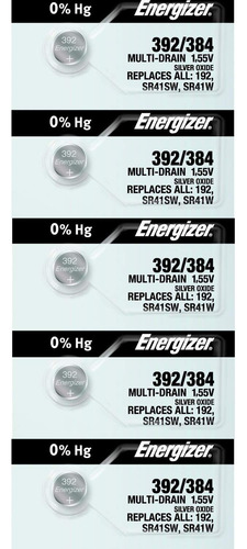 Bateria 392 384 multi-drain Lr41 Energizer De 10 10