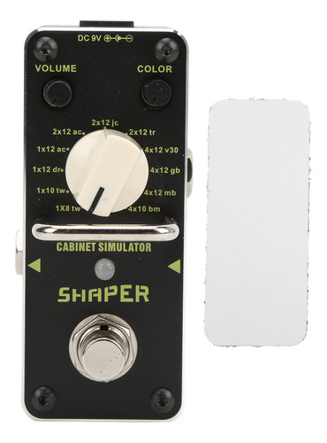 Pedal De Efectos Analógicos Guitar Shaper Cabinet Simulator
