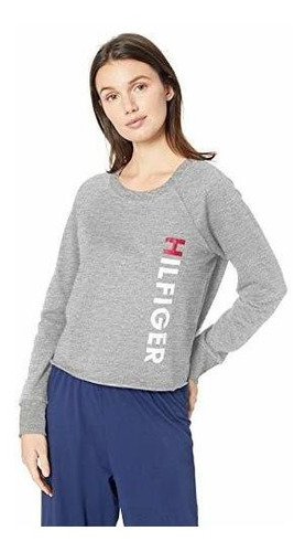 Tommy Hilfiger Jersey De Manga Larga Para Mujer Sueter Con 