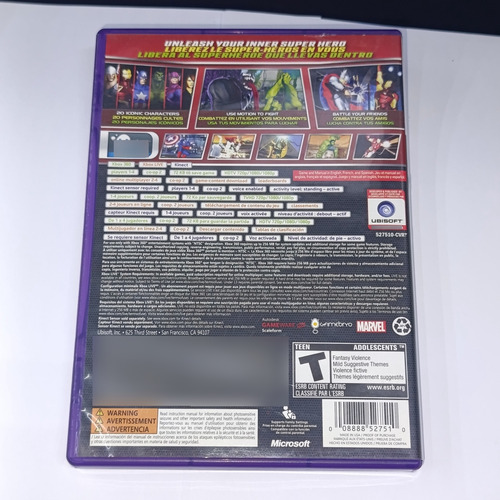 Avengers Battle For Earth Xbox 360 (Reacondicionado)