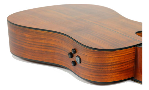 Violão Elétrico Strinberg Sd300c Folk Koa Satin Com Bag