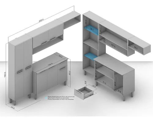 Cocina Modular Madri Vekka