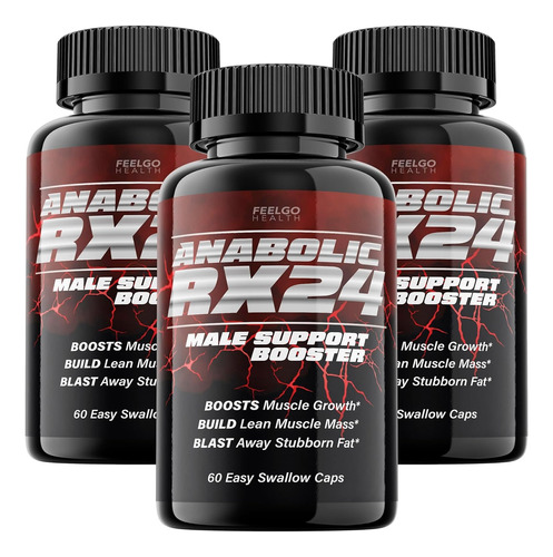 Anabolic Rx24 Masa Muscular Máxima Potencia Sexual Libido