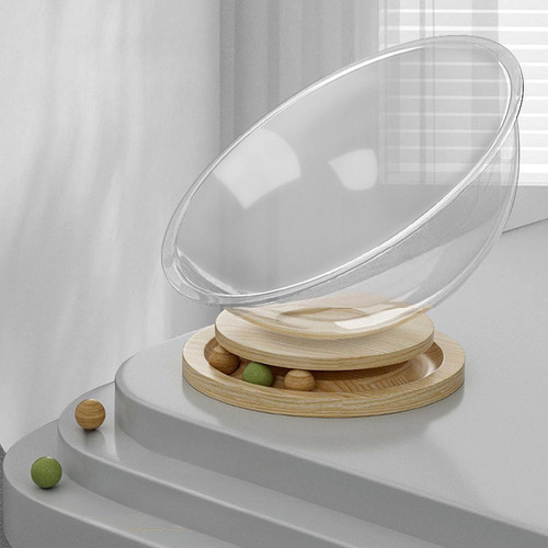 Cama Para Gatos Space Capsule, Juguete Para Madera Maciza L