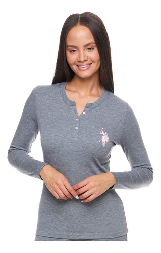 U.s. Polo Assn. Ropa Interior Térmica Para Mujer Long John.