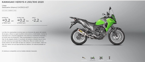 Imagen 5 de 15 de Kawasaki Versys 300 En 18 Cuotas S/interés Con Akrapovic