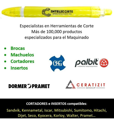 Inserto Carburo Osg Phoenix Royco Zdkt 11t3 - 7813032