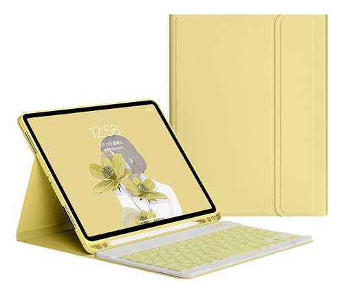 Funda For Tableta Con Teclado For iPad 10.2 De 9ª, 8ª Y 7