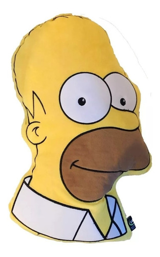 Peluches Cojin Homero Simpson 50cm X 28 Cm