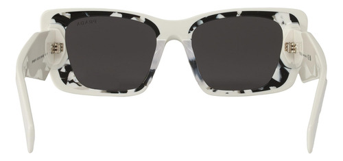 Prada Spr 08ys 02v-5s0 Oversized Rectangular White (Usado)