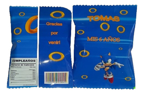 Bolsitas Golosineras Chip Bag X 10