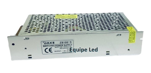 Fonte Estabilizada Chaveada 100w 5v 20a Bivolt C/