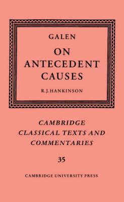 Libro Cambridge Classical Texts And Commentaries: Galen: ...