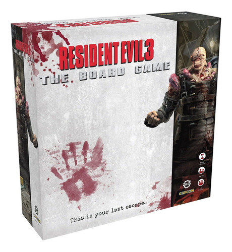 Juegos De Acción Resident Evil 3: The Board Game Fr80mn