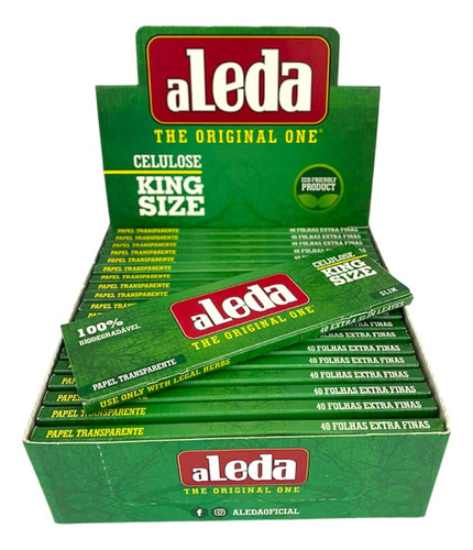 Papel Celulosa King Size Aleda + Tips