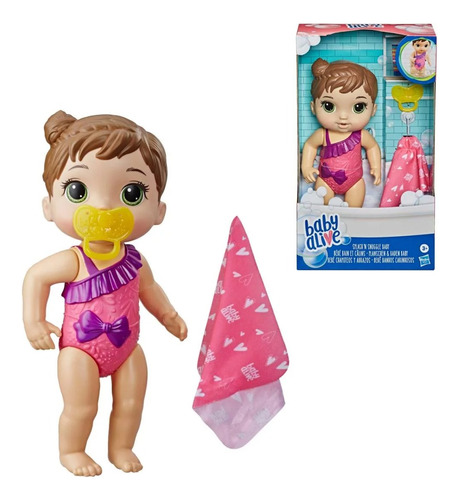 Muñeca Baby Alive Bebe Chapoteos Y Abrazos Hasbro