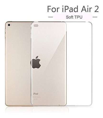 Funda Ultrafina Transparente De Tpu Funda iPad Air 2 iPad Ai