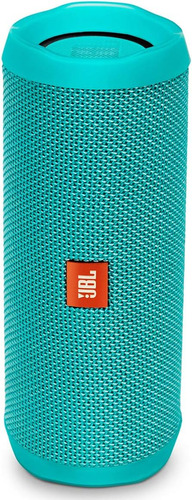 Jbl Flip 4 - Altavoz Bluetooth Portátil, Resistente Al Agua, Color Verde Azulado 110v