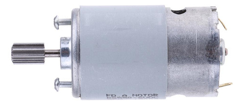 Motor De La Caja De Cambios 6v 550 10 Dientes 8.5mm