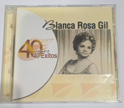 Blanca R. Gil 40 Años 40 Exitos 2 Cd´s Original Usado Qqj Mz