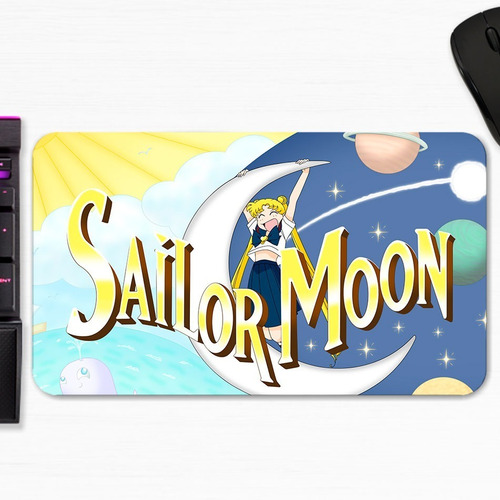 Mouse Pad Sailormoon Titulo Gamer M