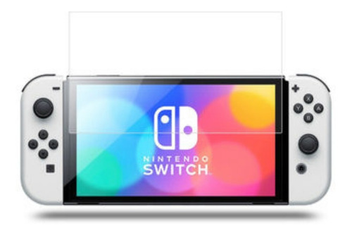 Imagen 3 de 5 de Bolso Mario Bros Nintendo Switch Oled + Vidrio Mica Funda