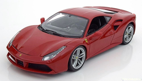 Auto De Colección Ferrari 488 Gtb / Escala 1:18 / A Pedido