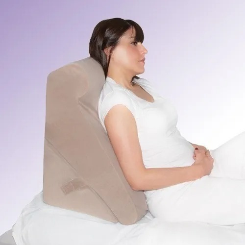 Imagen 6 de 10 de Almohadon Triangular Reposo 7 Posiciones En 1 Funda Lavable