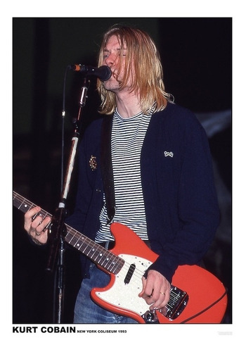 Nirvana Kurt Cobain 1993 Poster 52882 60x90 Foo Fighters 