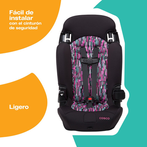 Autoasiento Booster Cosco Finale 2 En 1 Morado Autoasiento Booster Cosco Finale 2 En 1 Morado Violeta