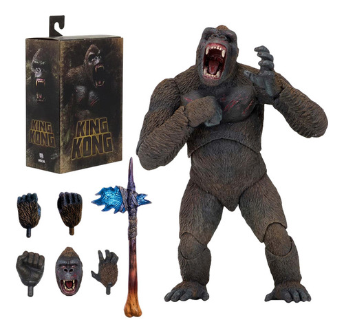 Versión Cinematográfica Toy King Kong Vs. Figura De Acción D