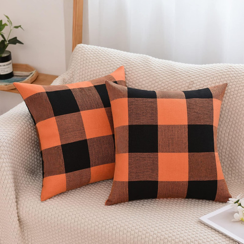 Tosewever Set De 2 Cubiertas De Almohadas De Halloween A Cua