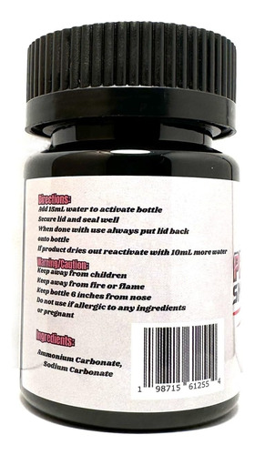 Smelling Salts Prime Pulse, Inhalador Fuerte De Amoniaco Par